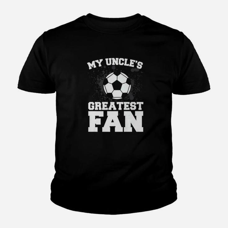 Vintage Graphic My Uncle Greatest Fan Soccer Kid T-Shirt