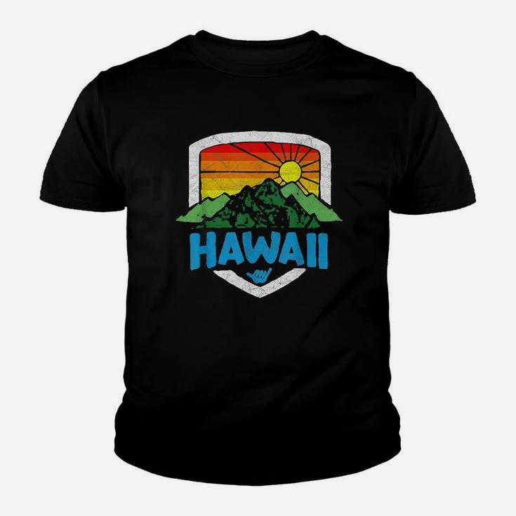 Vintage Hawaii Rainbow Sun Kid T-Shirt