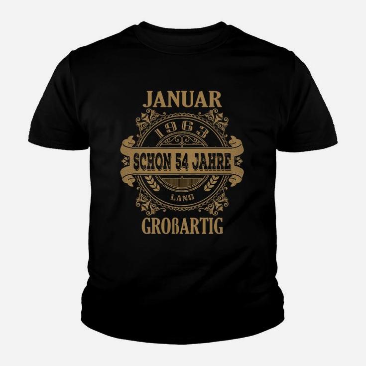 Vintage Januar Geburtstags-Kinder Tshirt, 54 Jahre Großartigkeit