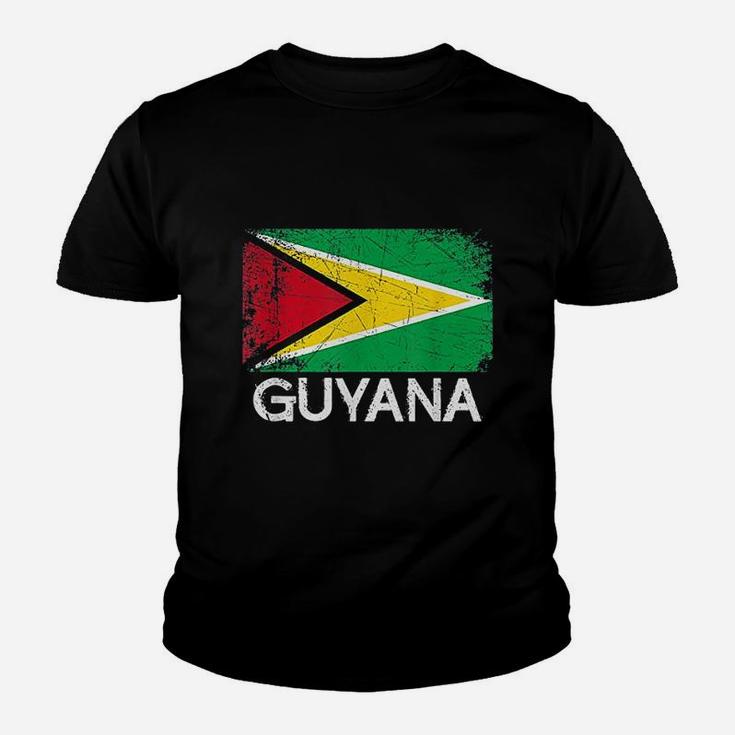 Vintage Made In Guyana Gift Kid T-Shirt