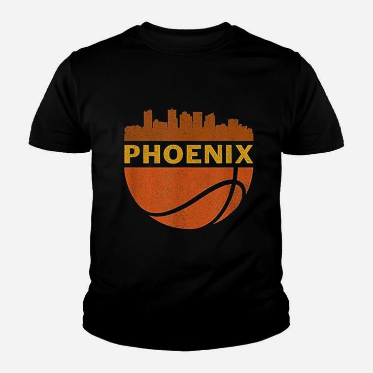 Vintage Phoenix Retro Basketball Kid T-Shirt