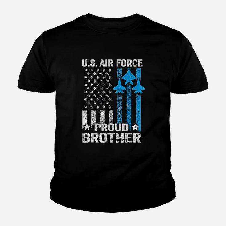 Vintage Proud Brother Us Air Force Kid T-Shirt