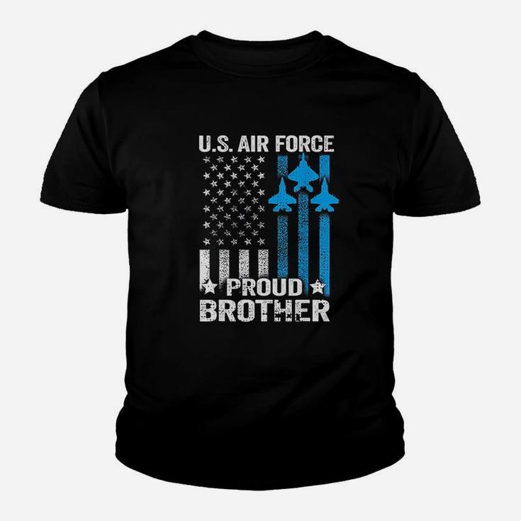 Vintage Proud Brother Us Air Force Usaf Kid T-Shirt