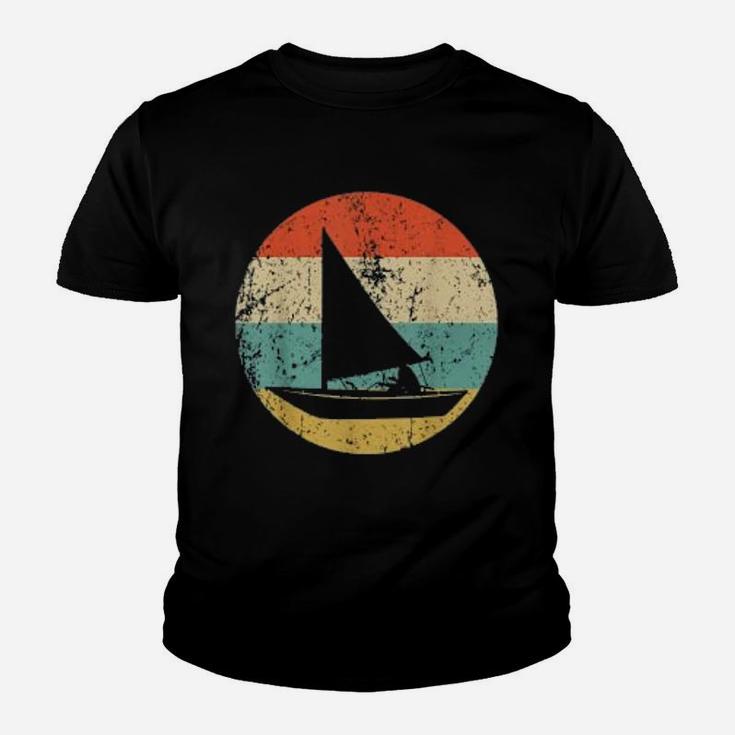 Vintage Retro Sail Boat Kid T-Shirt