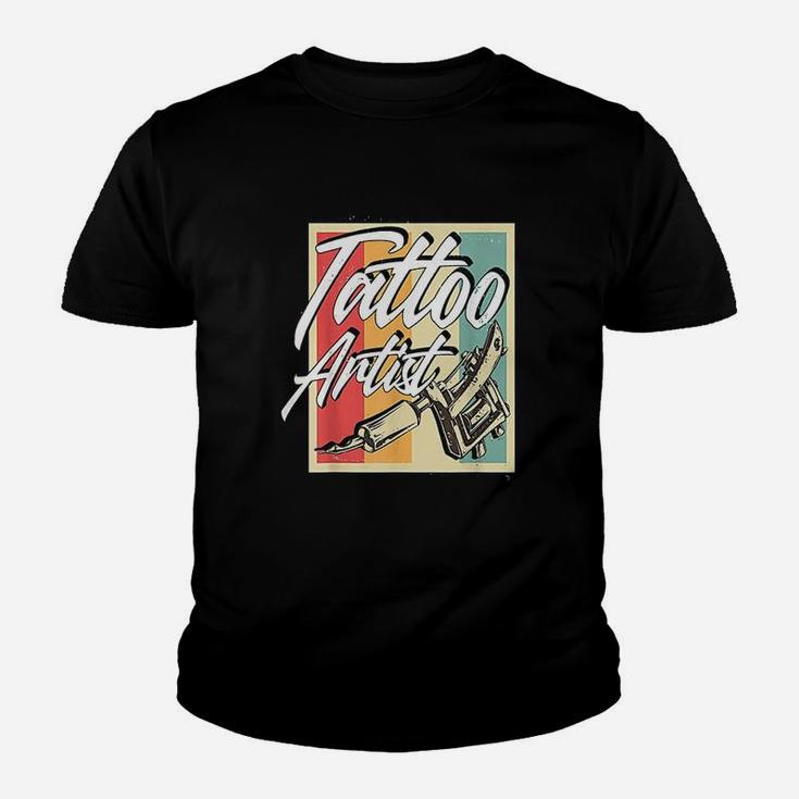 Vintage Retro Tattoo Artist Classic Style Tattoo Lover Gift Kid T-Shirt