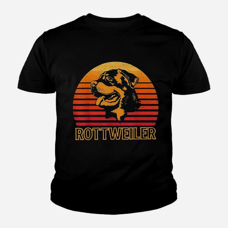 Vintage Rottweiler Dog Retro Gift Kid T-Shirt