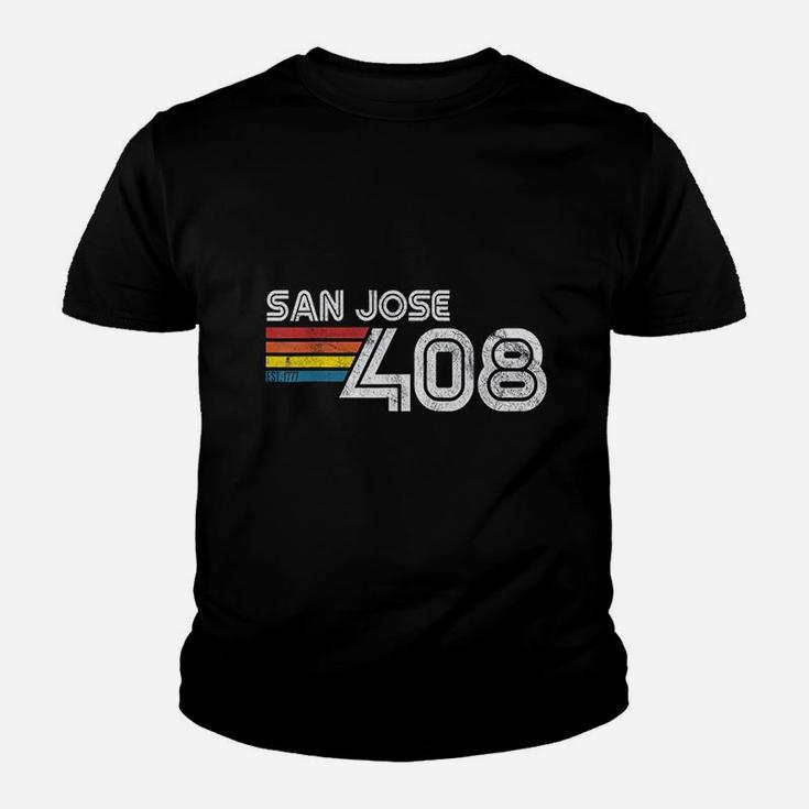 Vintage San Jose Proud 408 California State Kid T-Shirt