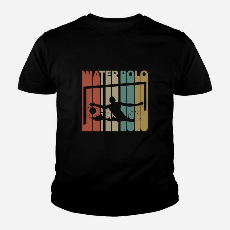 Vintage Style Water Polo Silhouette Kid T-Shirt