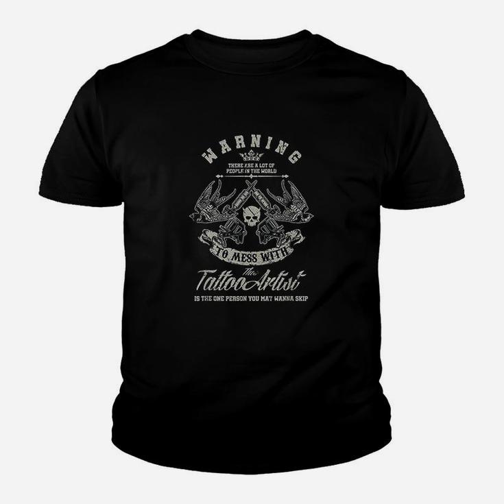 Vintage Warning Mess With Tattoo Artist T-Shirt Vintage Warning Mess With Tattoo Artist T-Shirt