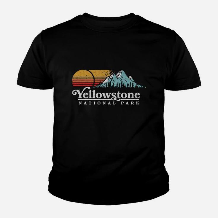 Vintage Yellowstone National Park Retro T-shirt Kid T-Shirt