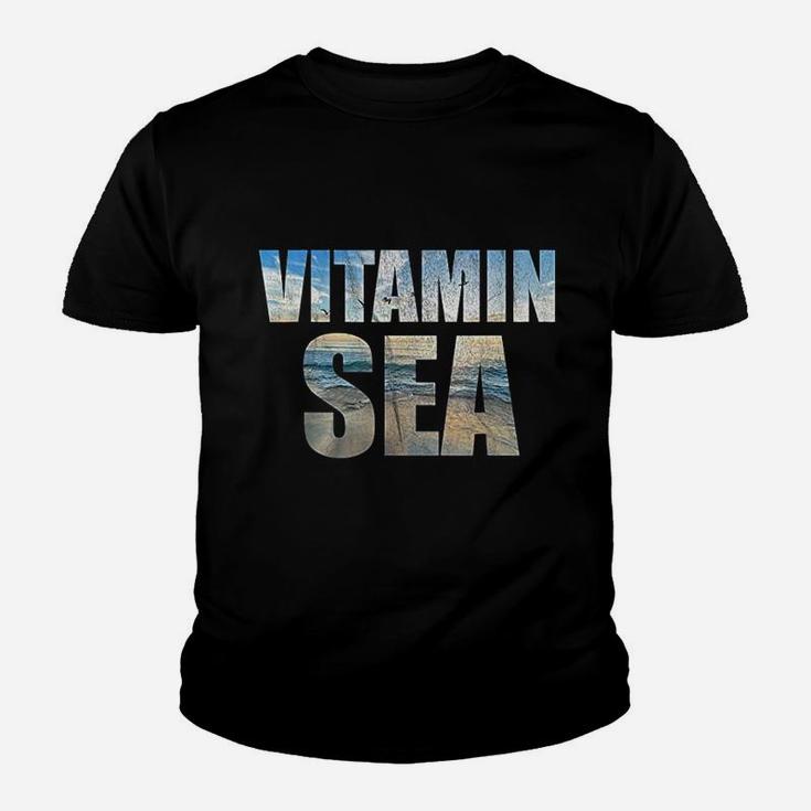 Vitamin Sea Sailing Cruise Ship Sea Beach Summer Kid T-Shirt