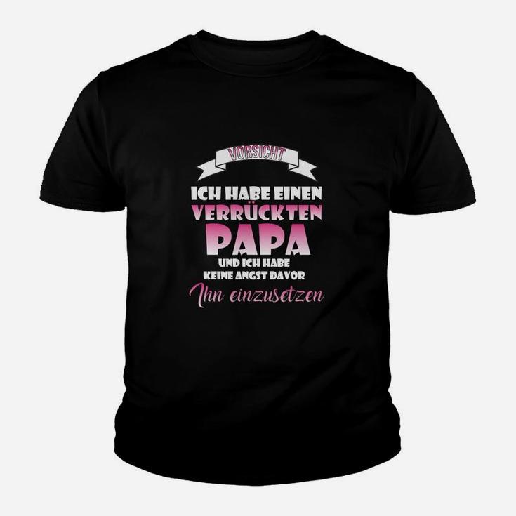 Vorrücker Papa Vatertag Vater Art Babygeburt Schwangerschaft Kinder T-Shirt