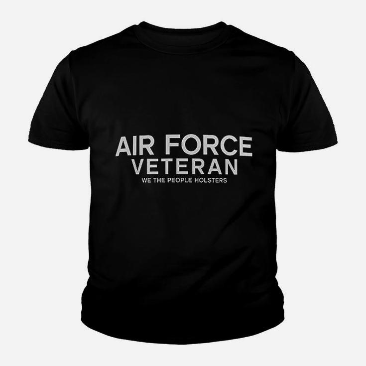 We The People Air Force Veteran Kid T-Shirt