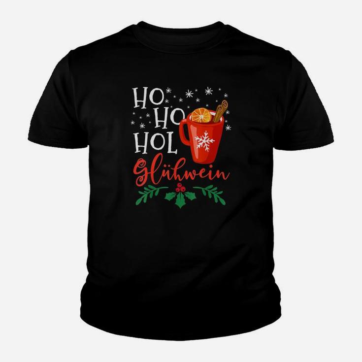 Weihnachten Advent Weihnachtsfeier Weihnachtsmarkt Glühwein Kinder T-Shirt