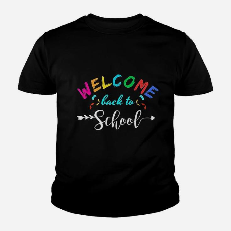 Welcome Back To School Funny Teacher Love Gift Kid T-Shirt