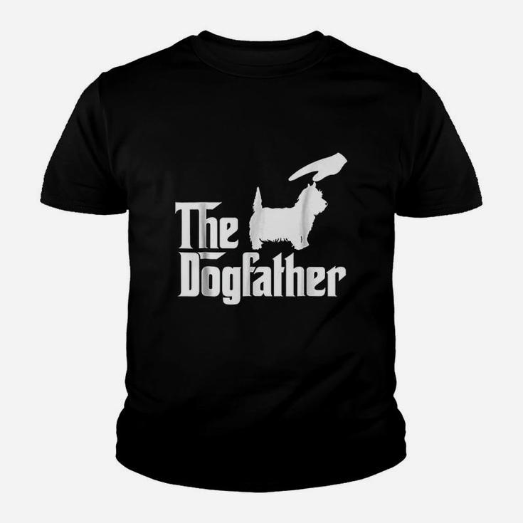 West Highland White Terrier The Dogfather Funny Dog T-Shirt West Highland White Terrier The Dogfather Funny Dog T-Shirt