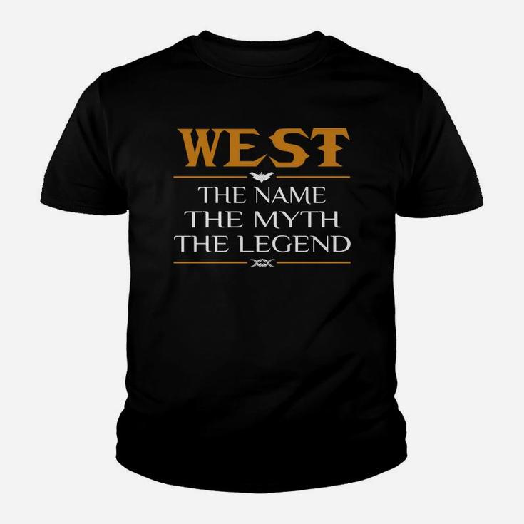 West Legend Name West Kid T-Shirt