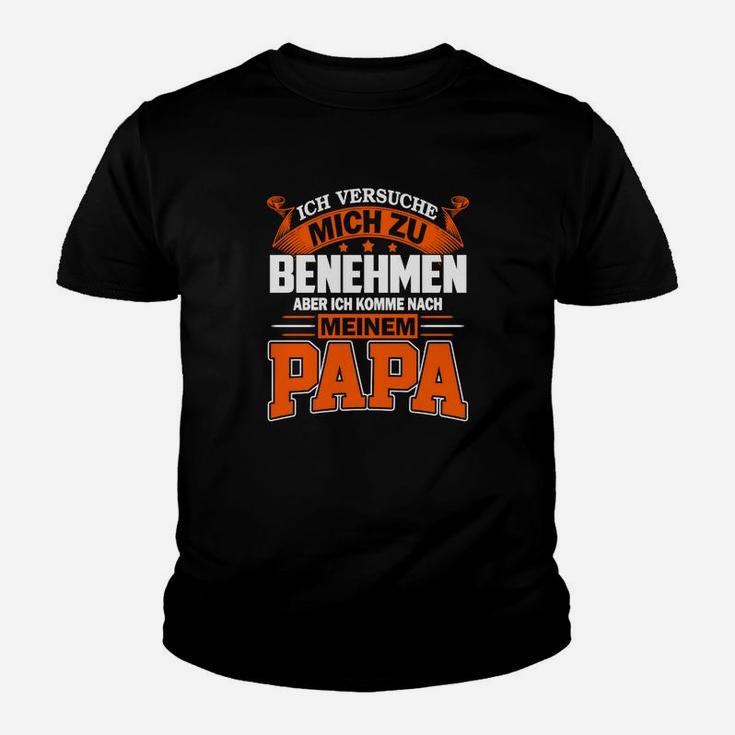 Witziges Papa Kinder Tshirt mit Spruch, Ideal für Vatertag & Geburtstage