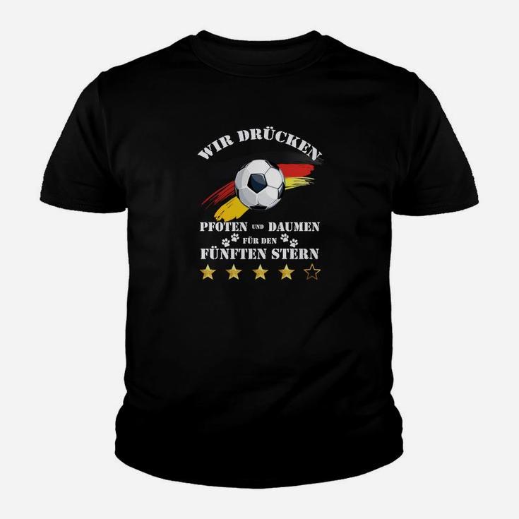 Wm 2018 Pfoten Und Daumen Kinder T-Shirt