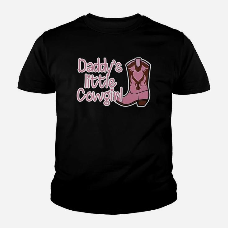 Womens Cute Daddys Little Cowgirl Country Girl Funny Kids Kid T-Shirt