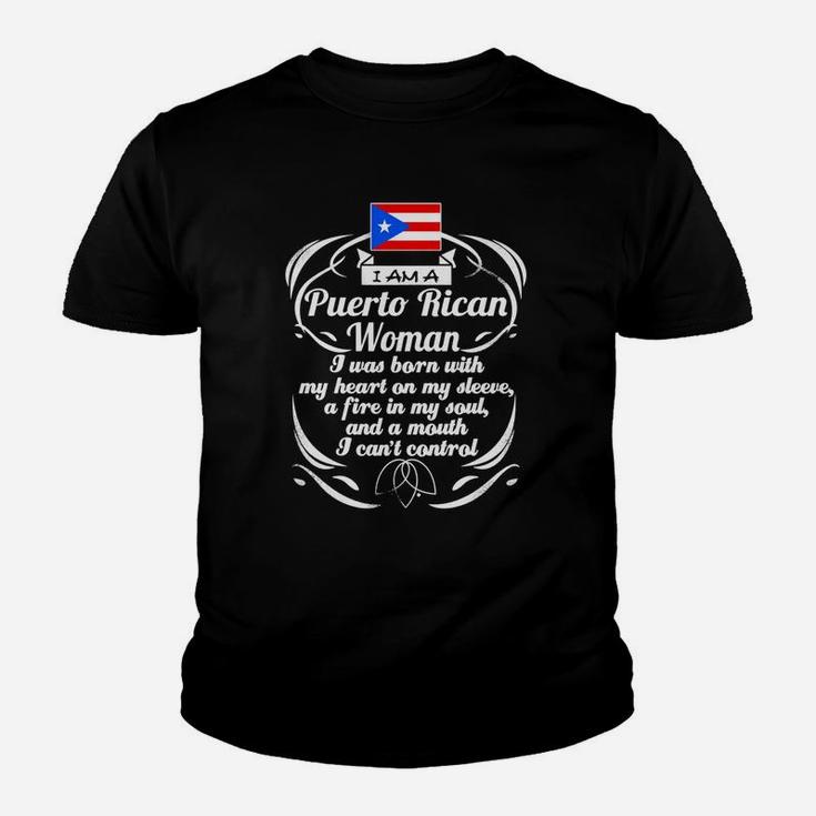Womens Puerto Rico Shirt For Women-puerto Rican Tshirt Kid T-Shirt