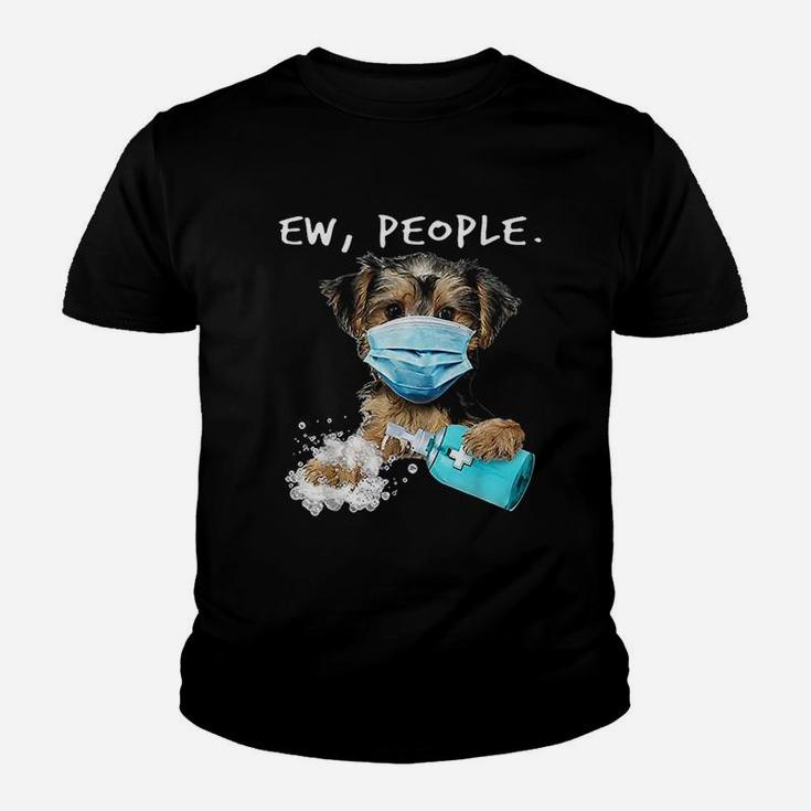 Yorkie Ew People Dog Kid T-Shirt