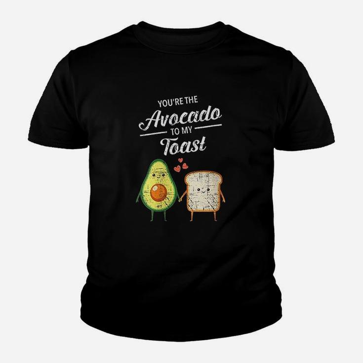 You Are The Avocado To My Toast Love Couple Valentines Day Kid T-Shirt