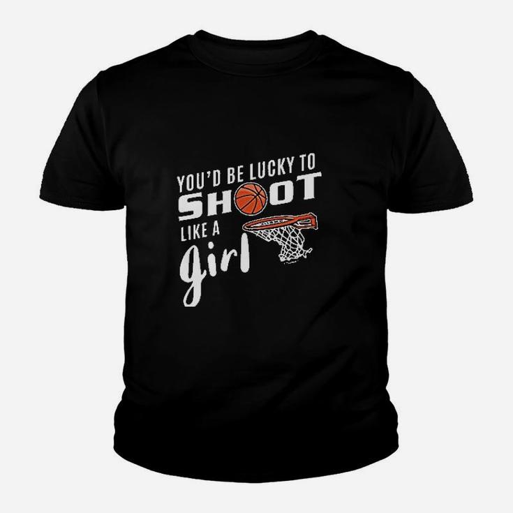 shoot like a girl t shirt