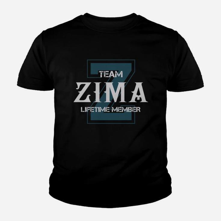Zima Shirts - Team Zima Lifetime Member Name Shirts Youth T-shirt