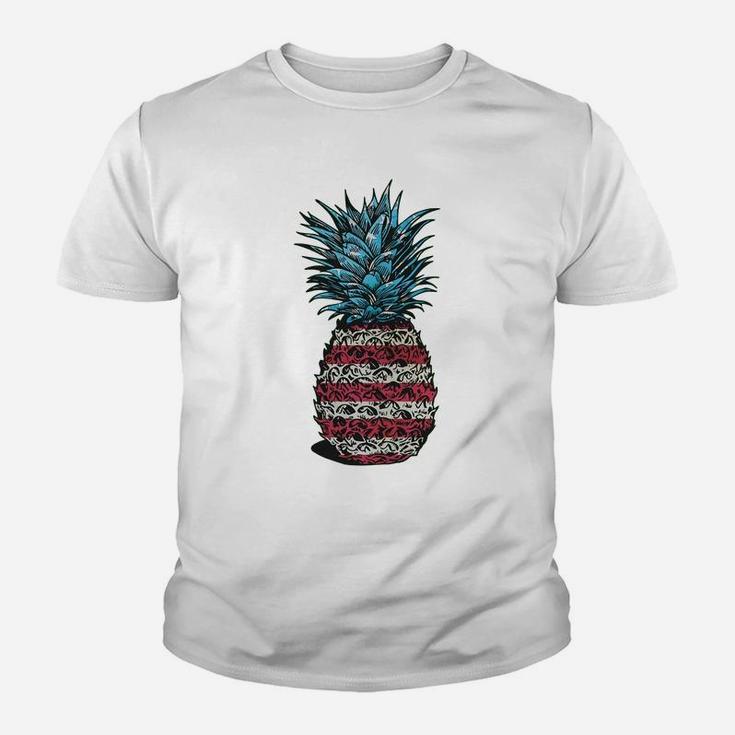 Patriotic Pineapple Tshirt Independence 