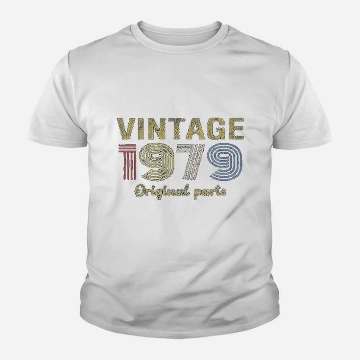 42nd Birthday Gift Retro Birthday Vintage 1979 Original Parts  Kid T-Shirt