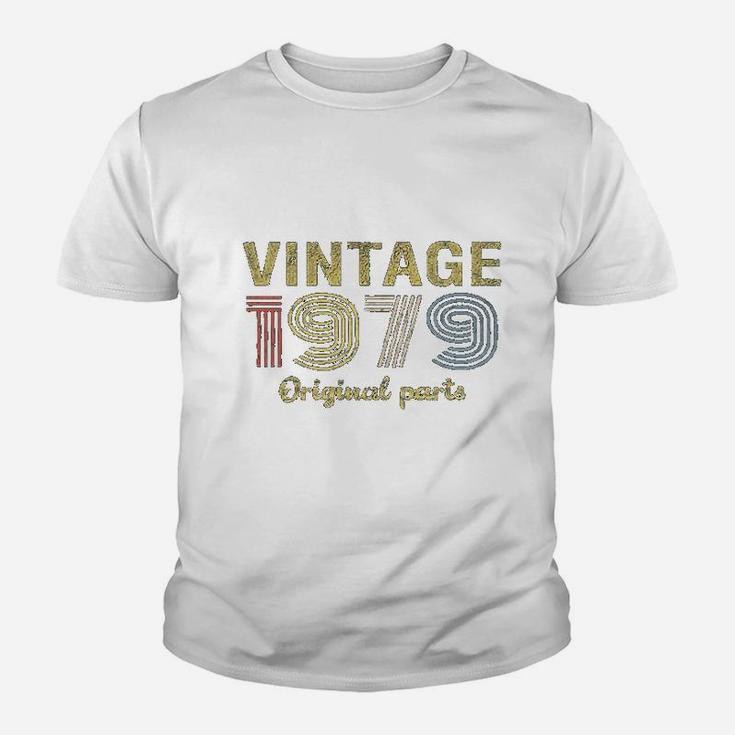 42nd Birthday Gift Retro Birthday Vintage 1979 Original Parts  Kid T-Shirt