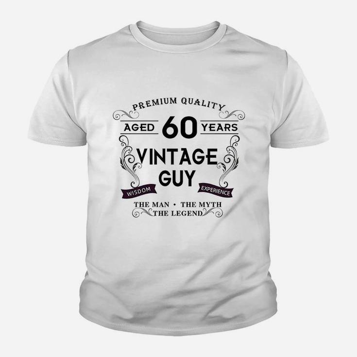 60th Birthday Gifts Aged 60 Years Vintage  Kid T-Shirt