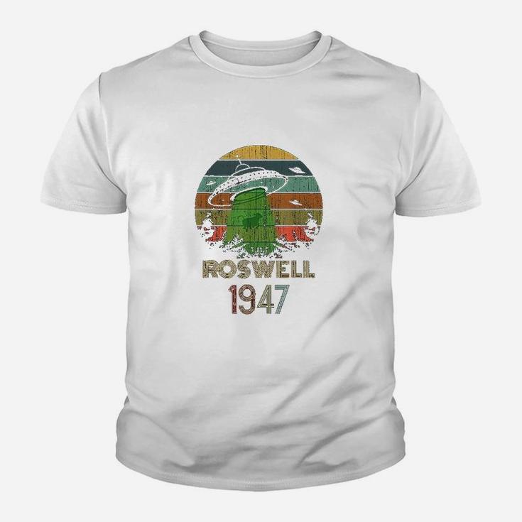 Alien Ufo Custome Abduction Roswell 1947 Space Alien Lover Youth T-shirt