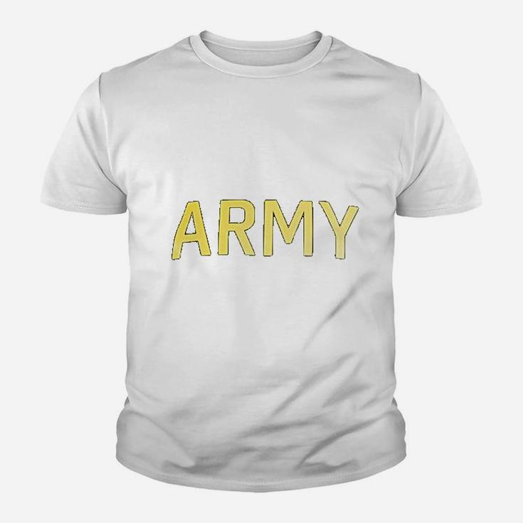 Army Pt Style Us Military Training Infantry Workout Fleece Hoody Kid T-Shirt