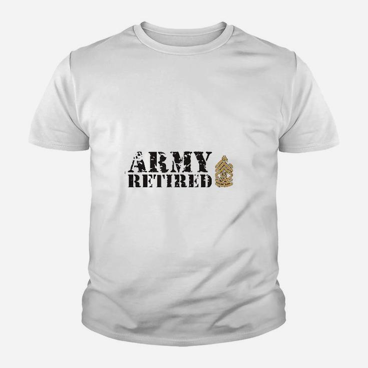 Army Retired Kid T-Shirt