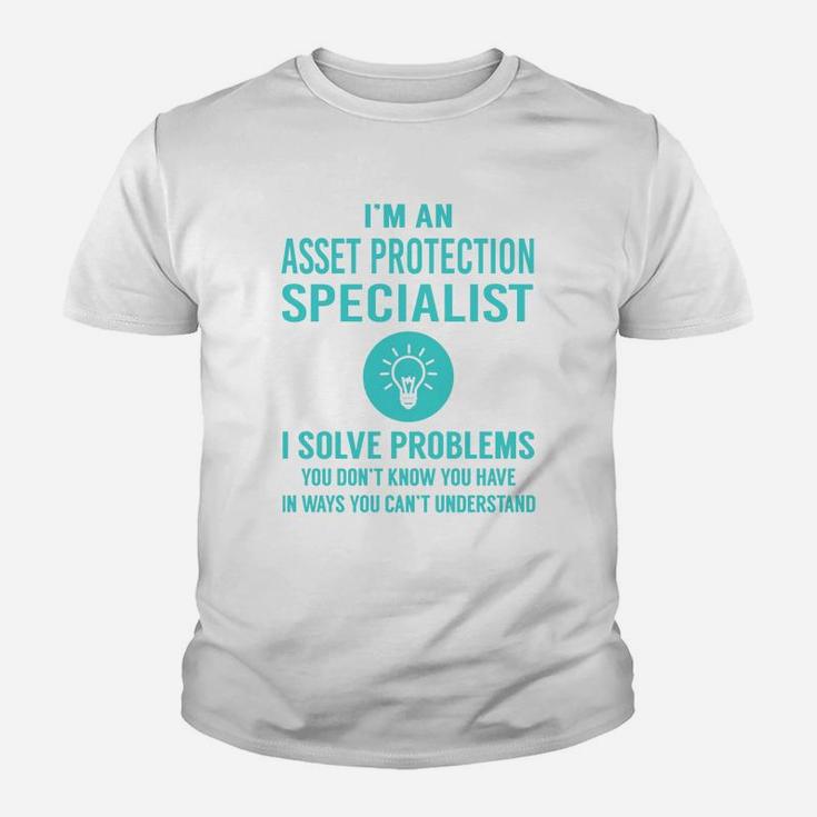 Asset Protection Specialist Kid T-Shirt