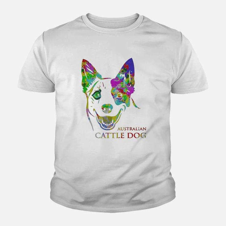 Australian Cattle Dog Arts Kid T-Shirt