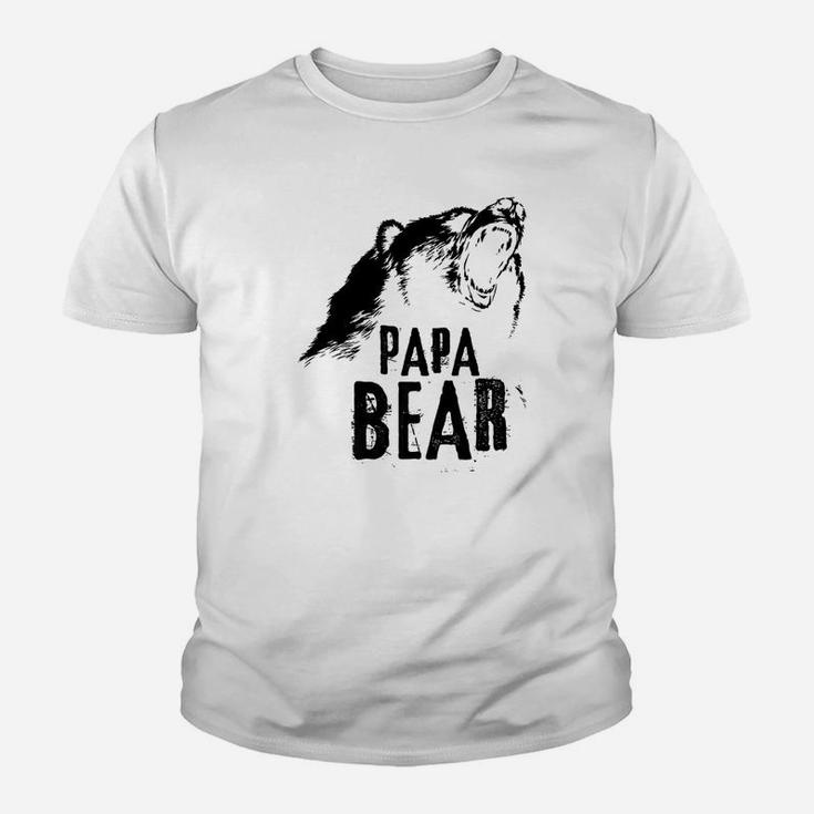 Awesome Gift On Father Papa Bear Kid T-Shirt