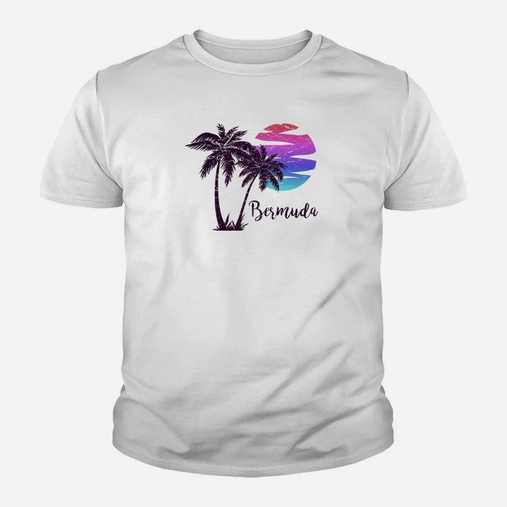 Bermuda Beach Cruise Paradise Family Vacation Souvenir Gift Premium Kid T-Shirt