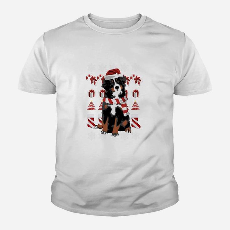 Berner Sennenhund Weihnachtspulli Kinder T-Shirt