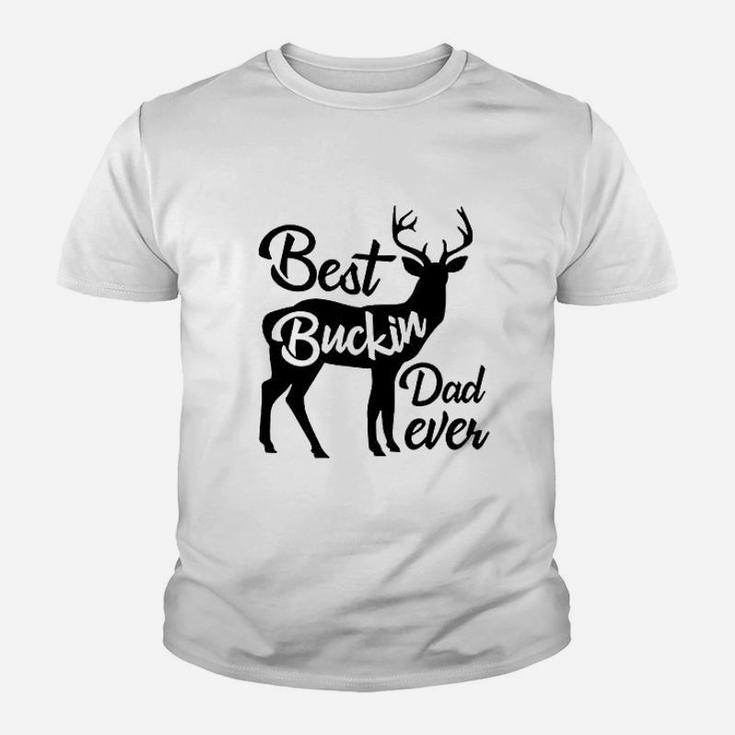 Best Buckin Dad Ever Kid T-Shirt