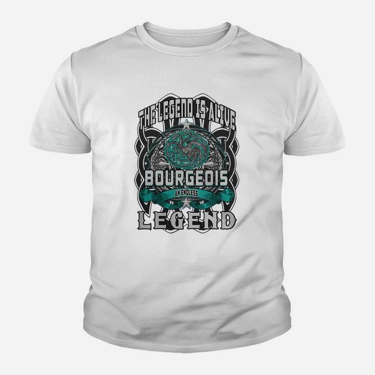Bns91522-bourgeois Endless Legend 3 Head Dragon Youth T-shirt