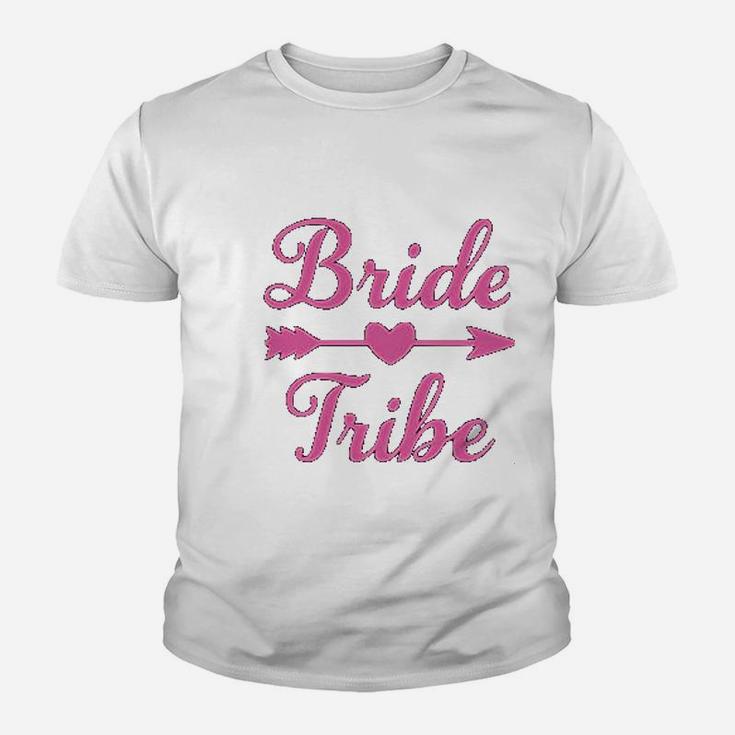 Bride Tribe Just Married And Engagement Gifts Kid T-Shirt