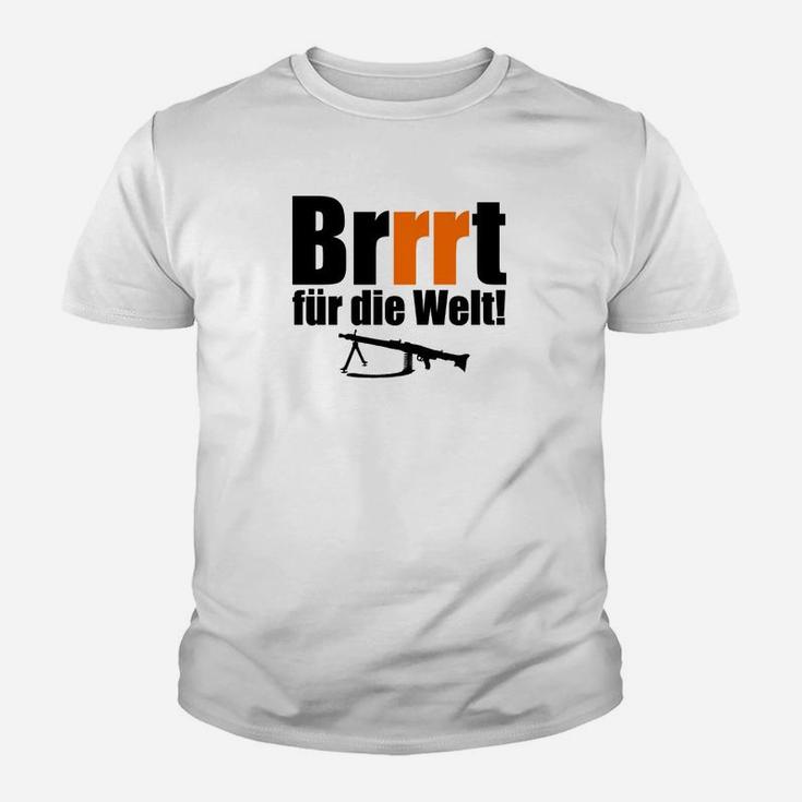 Brrrt für die Welt Kinder Tshirt, Grafik Tee für Umweltbewusste