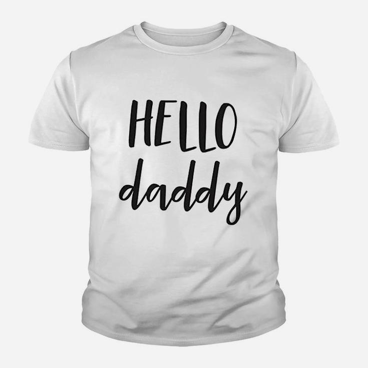 Bump And Beyond Designs Hello Daddy Kid T-Shirt