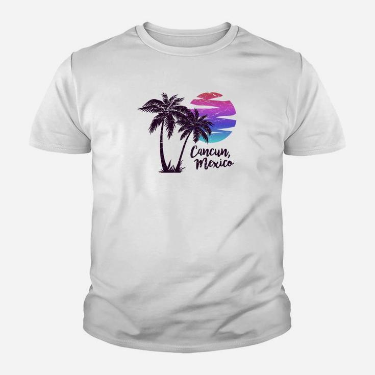 Cancun Beach Cruise Paradise Family Vacation Souvenir Gift Premium Kid T-Shirt