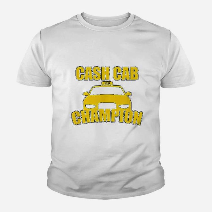 Cash Cab Champion Taxi Cab Driver Transportation Kid T-Shirt