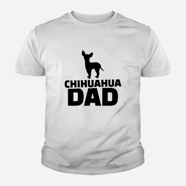 Chihuahua Dad, Funny Fathers Day Gift Kid T-Shirt