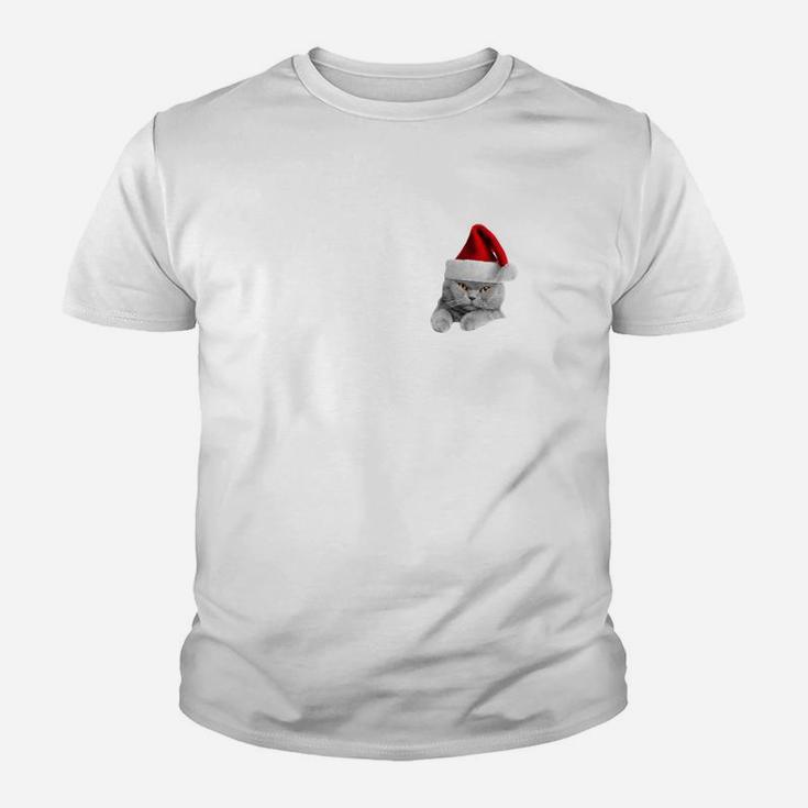 Christmas Cat Kid T-Shirt